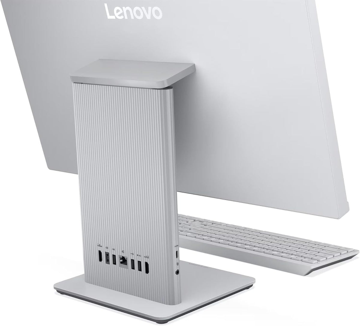 Lenovo AIO-390 23.8" N-TCH i5-13420H 8GB/512GBSSD/SHD/DOS/LUNA-GREY/ENG/WIRELESS-KB/MOUSE