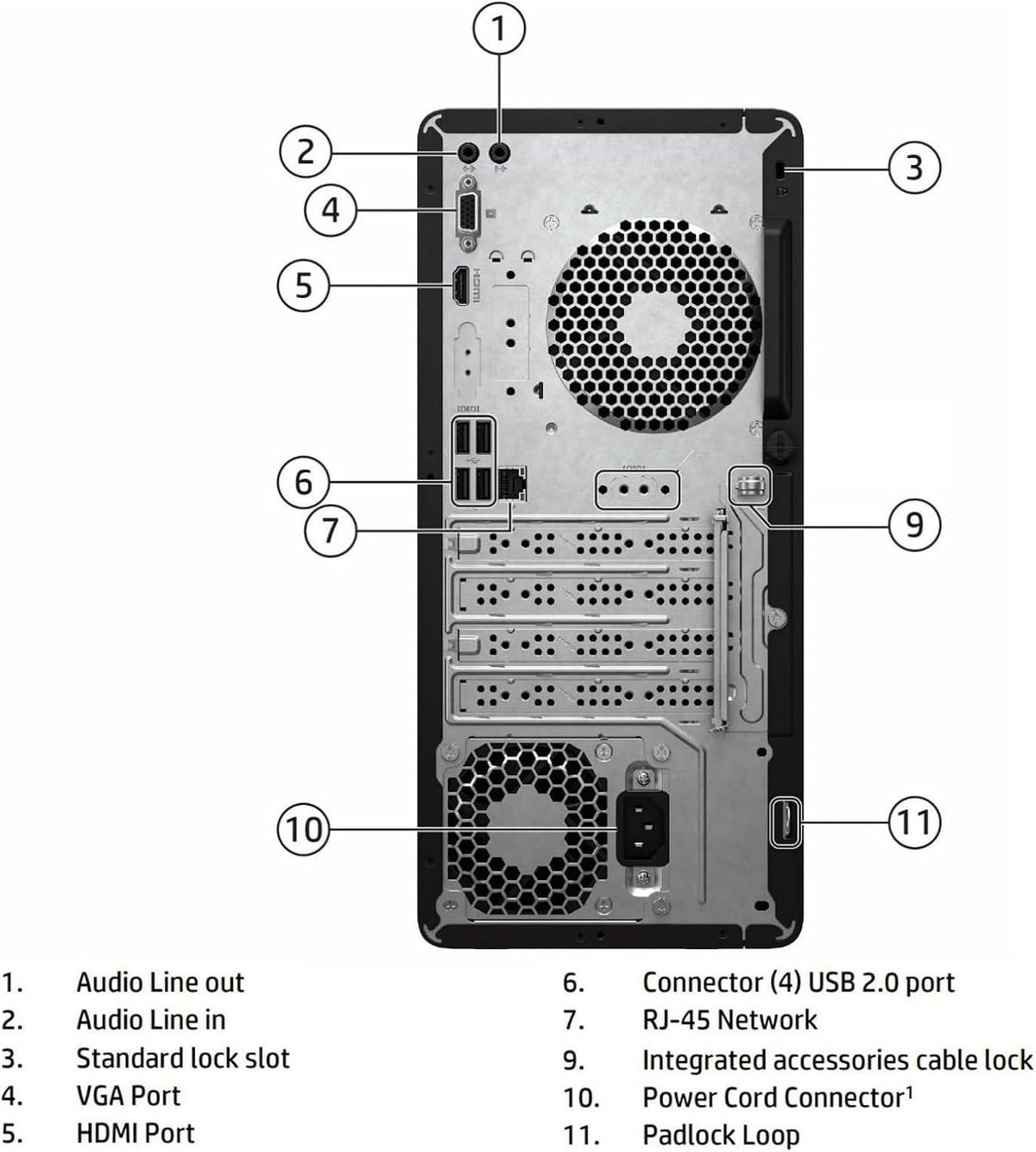 HP DESKTOP PRO D1AU8AT TWR 290 G9 COR I3 14100/8GB/512GBSSD/DOS/ARB