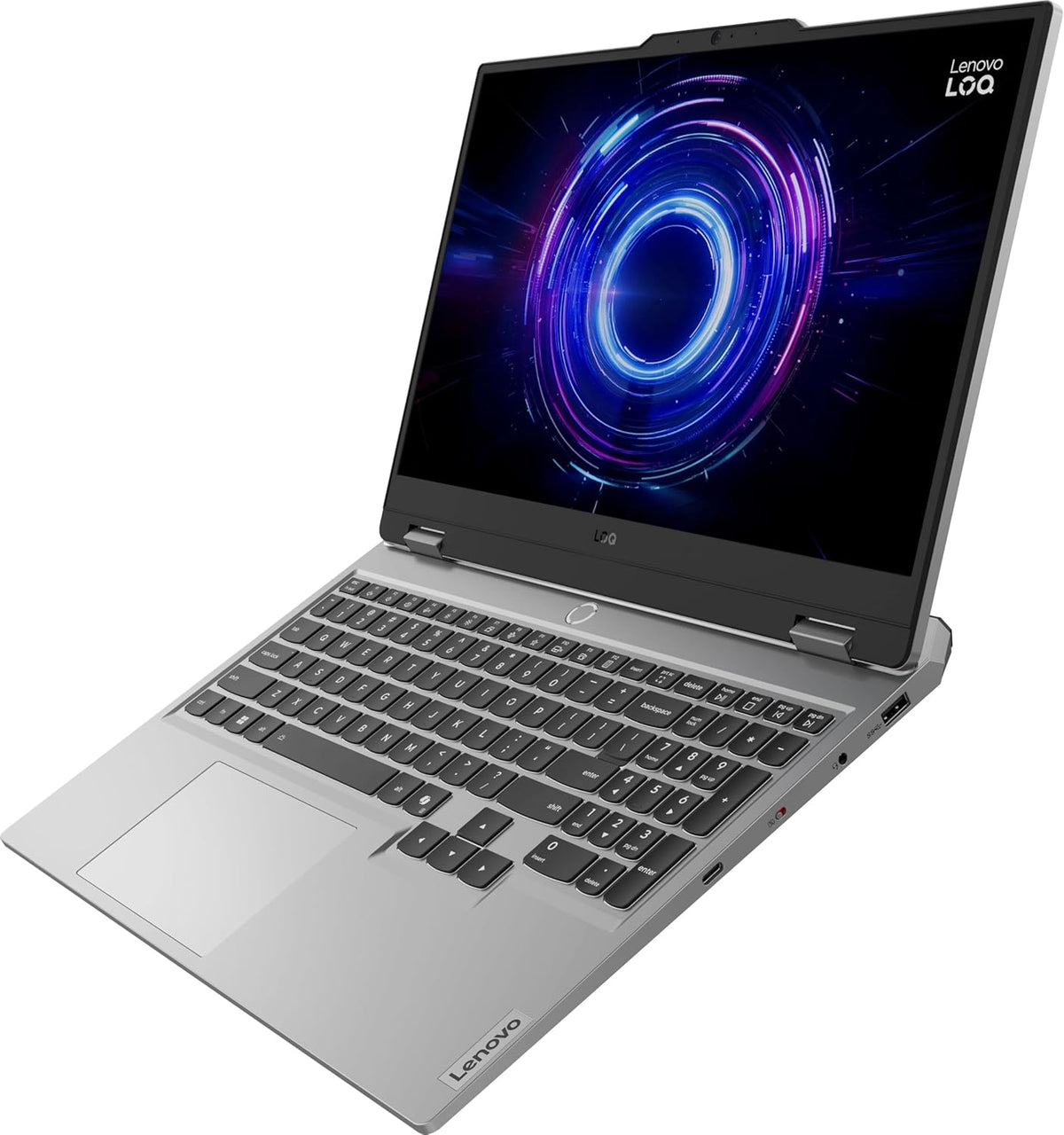 Lenovo Gaming Laptop LOQ 15IRX10 I7-13645HX 16GB/512GBSSD/8GB/RTX-5060/15.6"FHD/144Hz/DOS/LUNA-GREY/RGB-BKLT/ARB