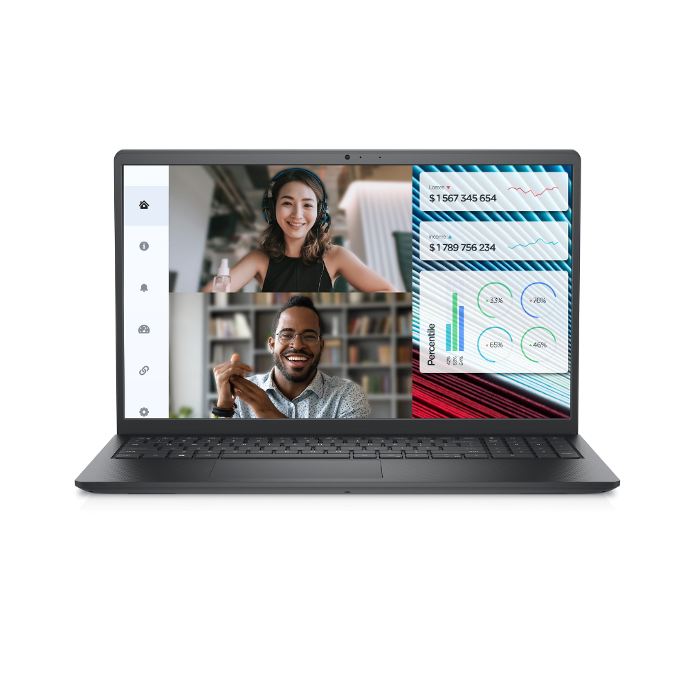 Dell Laptop Vostro 3520 I3-1215U/4GB/256GB/UHD/15.6"FHD/UBUNTU/BLK/ARB
