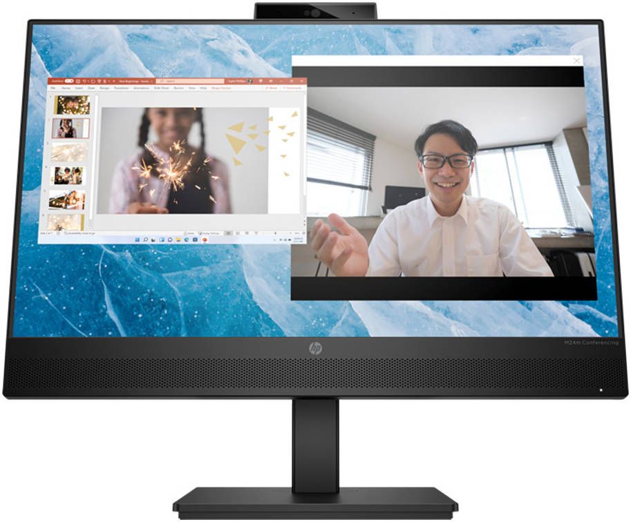 HP 23.8"FHD Monitor M24m Conferencing