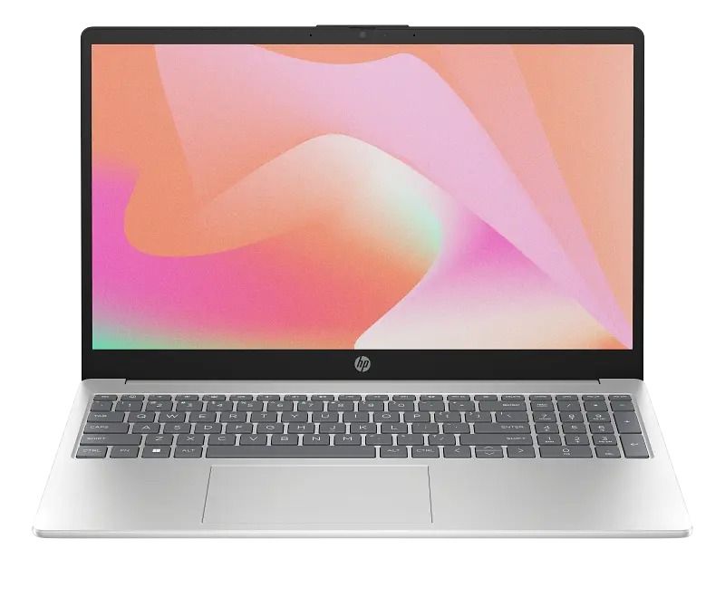 HP Laptop 15-fd1122nia U7-155H 8GB/512GBSSD/15.6"FHD/DOS/NATURAL-SILVER/ENG