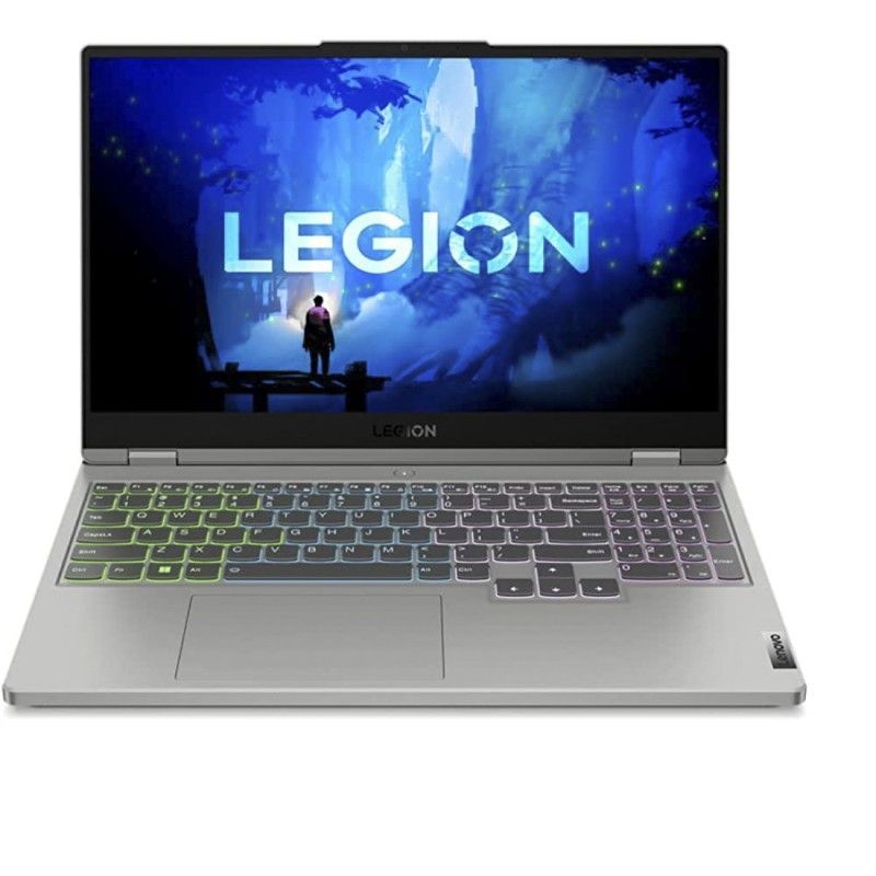 Lenovo Gaming Laptop Legion 5 Slim 16IRH8 I7-13700H 16GB/512GBSSD/6GB/RTX-4050/16"WQXGA/IPS-300/165Hz/DOS/GREY/ARB