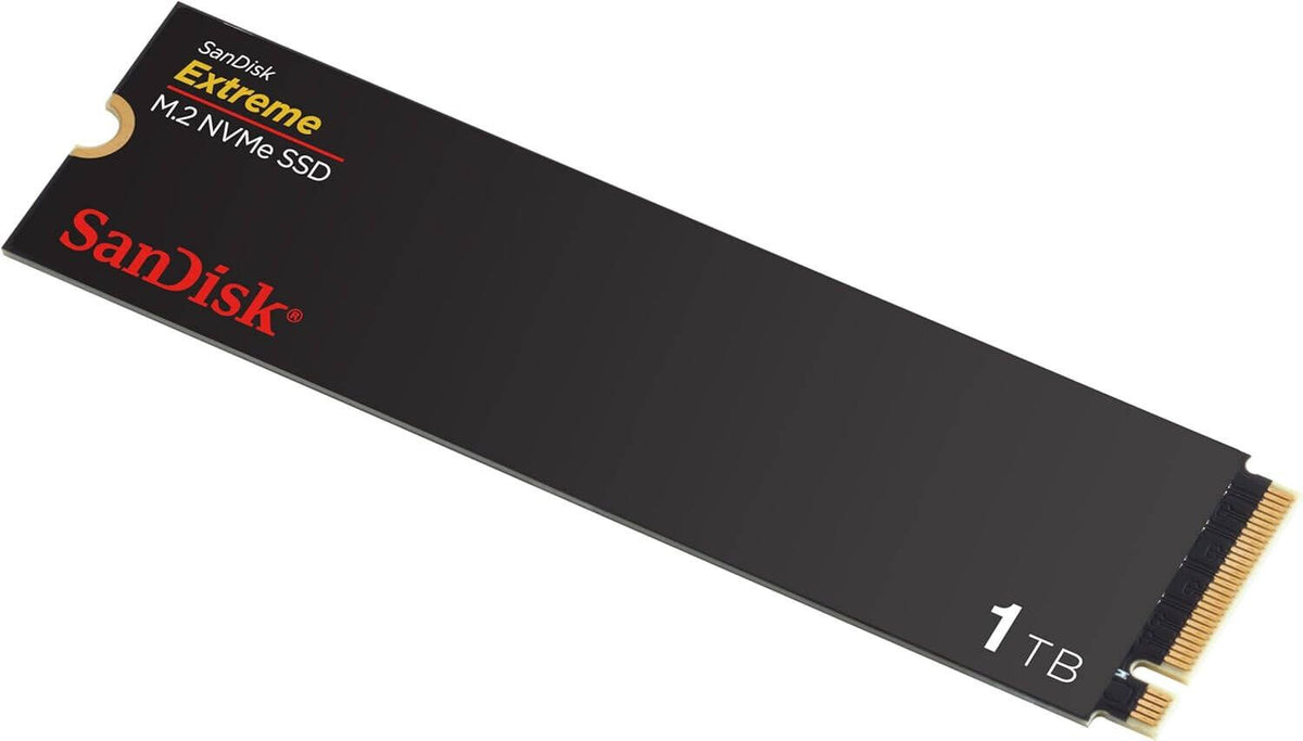 SanDisk 1TB Extreme NVMe PCIe Gen 4.0 M.2 2280 Internal SSD R:5150MB/s,W:4900MB/s