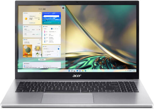 Acer Laptop Aspire A315 I7-1255U 8GB/512GBSSD/15.6"FHD/DOS/SILVER/ENG