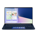 Asus Laptop UX434 14FHD I7-10510/8GB/512GBSSD 32OP NO DVD TCH BLUE ENG