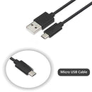 1.2m Micro USB Sync & Chrge Cable with Fast Ch. Blu