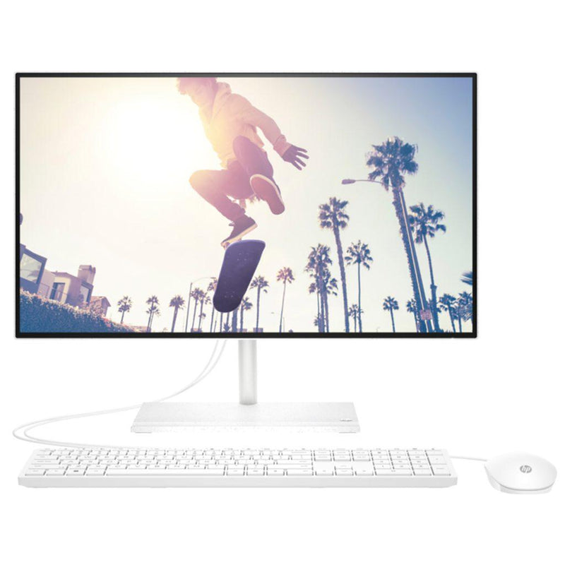 HP AIO 24-cb1023nh i5-1235U 8GB/512GBSSD/23.8FHD-TCH/DOS/WHITE/ENG