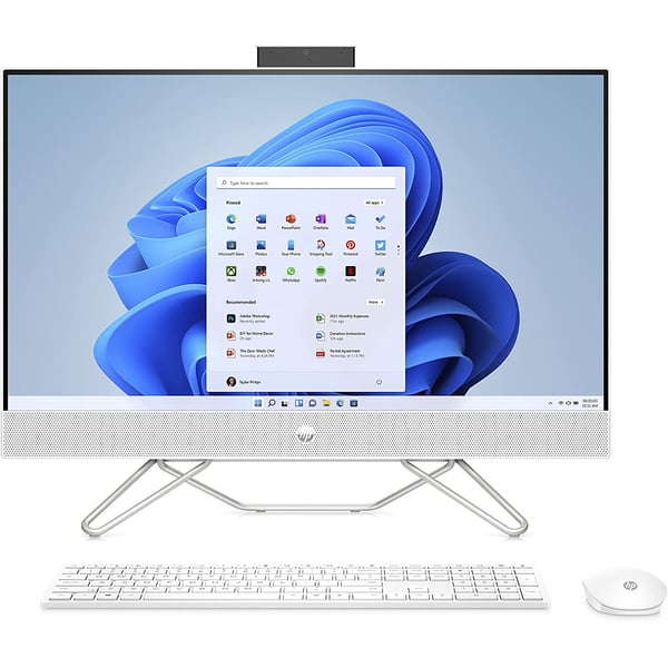 HP AIO 24-cr0299nh i3-1315U 8GB/512GBSSD/23.8FHD/N-TCH/DOS/WHITE/ENG