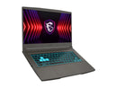 MSI Gaming Laptop GF63 THIN B13UCX I5-13420H 16GB/512GBSSD/4GB/RTX-2050/15.6"FHD/144Hz/DOS/GRAY/ENG