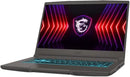 MSI Gaming Laptop THIN 15 B13UCX I5-13420H 16GB/512GBSSD/4GB/RTX-2050/15.6"FHD/144Hz/DOS/GRAY/ARB