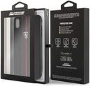 iPhone X / XS Ferrari Urban - Off Track PU Leather Hard Case - Black