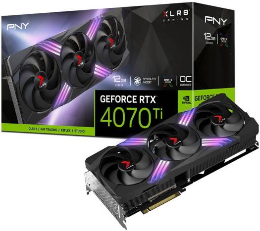 VGA PNY RTX4070TI 12GB GDDR6X Graphic Card