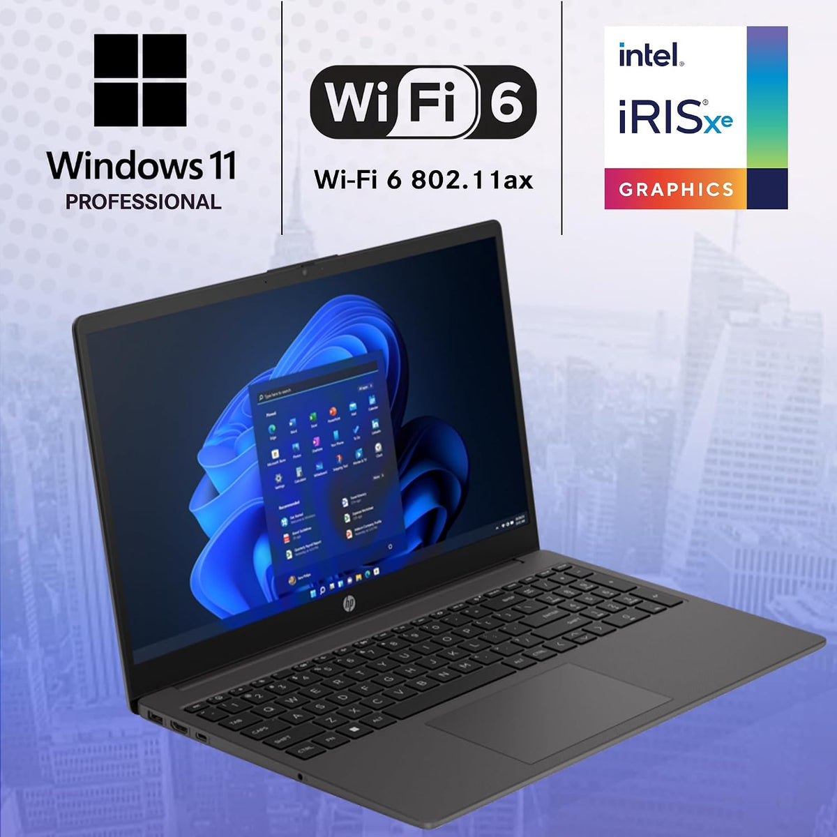 HP LAPTOP CA2X8ES 250R G10 CORE 7-150U/16GB/512GBSSD/DOS/15.6"/ARB – image 4