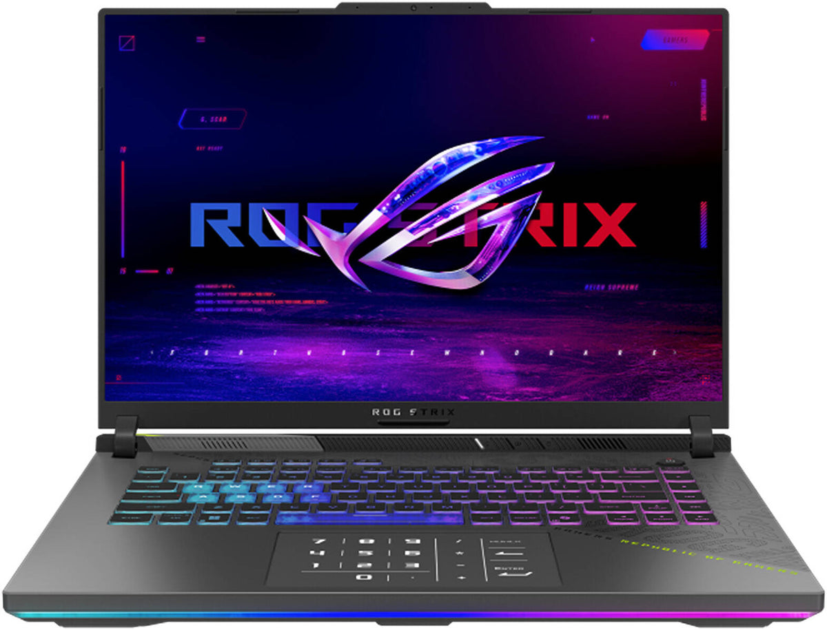 Asus Gaming Laptop ROG Strix G16 G614PR-RV057 AMD R9-8940HX 32GB/1TBSSD/RTX5070TI-12GB/16"WUXGA/165Hz/DOS/GRAY/ARB