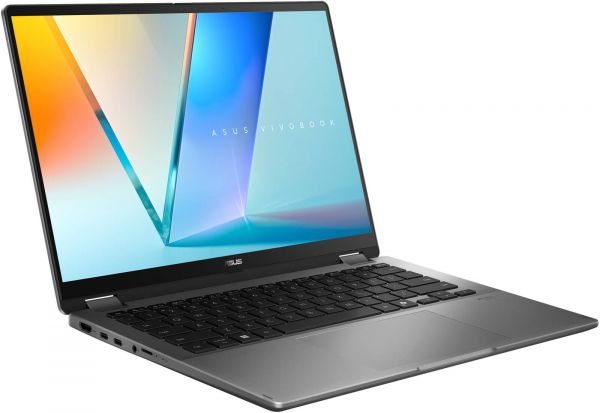 ASUS Laptop Vivobook 14 Flip TP3407SA-SG148W U5-226V 16GB/512GBSSD/14"WUXGA/WIN11-H/MATTE-GRAY/ENG/W-STYLUS