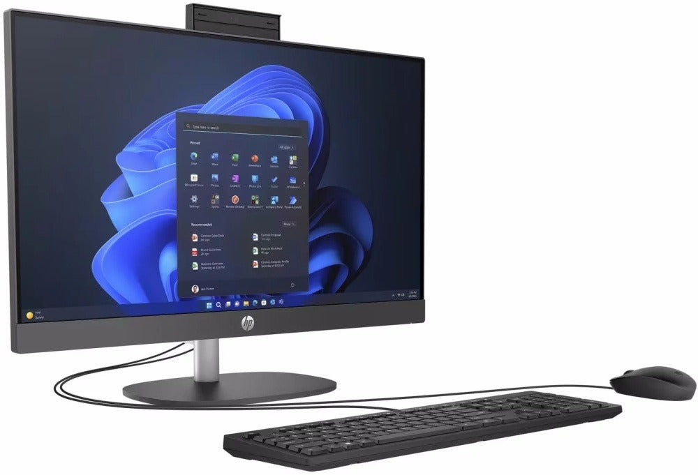 HP AIO ProOne 240 G10 I7-1355U/16GB/512GBSSD/23.8"FHD/BLACK/DOS/ENG