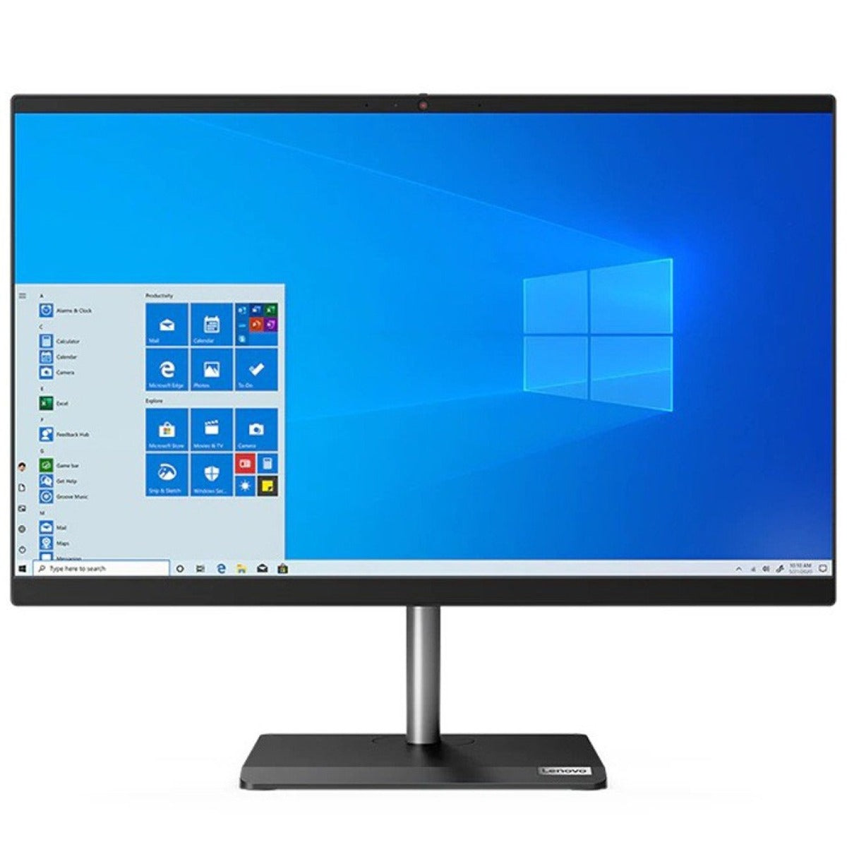 Lenovo Aio V30a 21.5"FHD N-TCH I5-1035G1/4GB/1TB/DVDRW/DOS/BLK/ENG