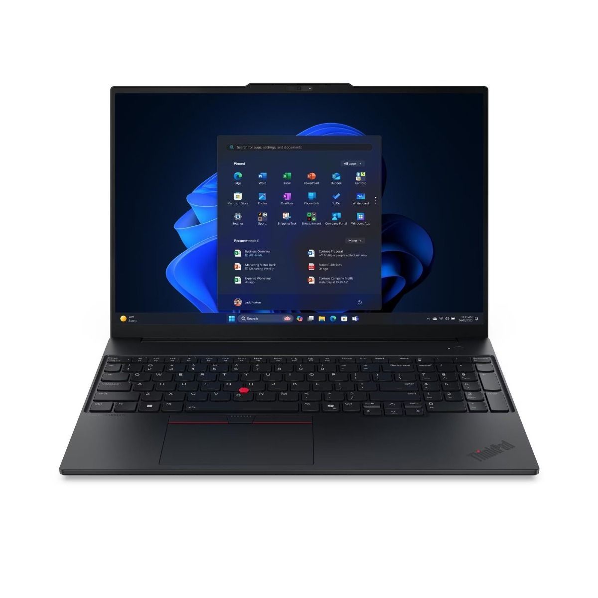 Lenovo Laptop ThinkPad E16 U5-226V 16GB/512GBSSD/16"WUXGA/DOS/BLK/ARB/W-BAG