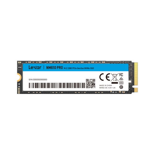 Lexar SSD NM610 PRO 500GB M.2 2280 LNM610P500G-RNNNG